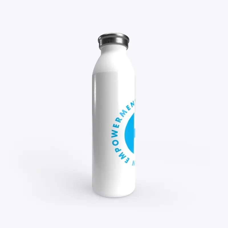 White Stainless Steel Water Bottle 